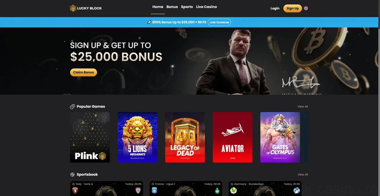 Luckyblock Casino - Recenzie Completă 2026 Casino